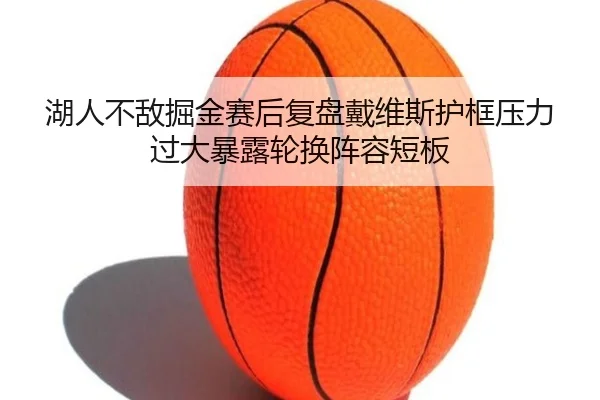 湖人不敌掘金赛后复盘戴维斯护框压力过大暴露轮换阵容短板 | aoko